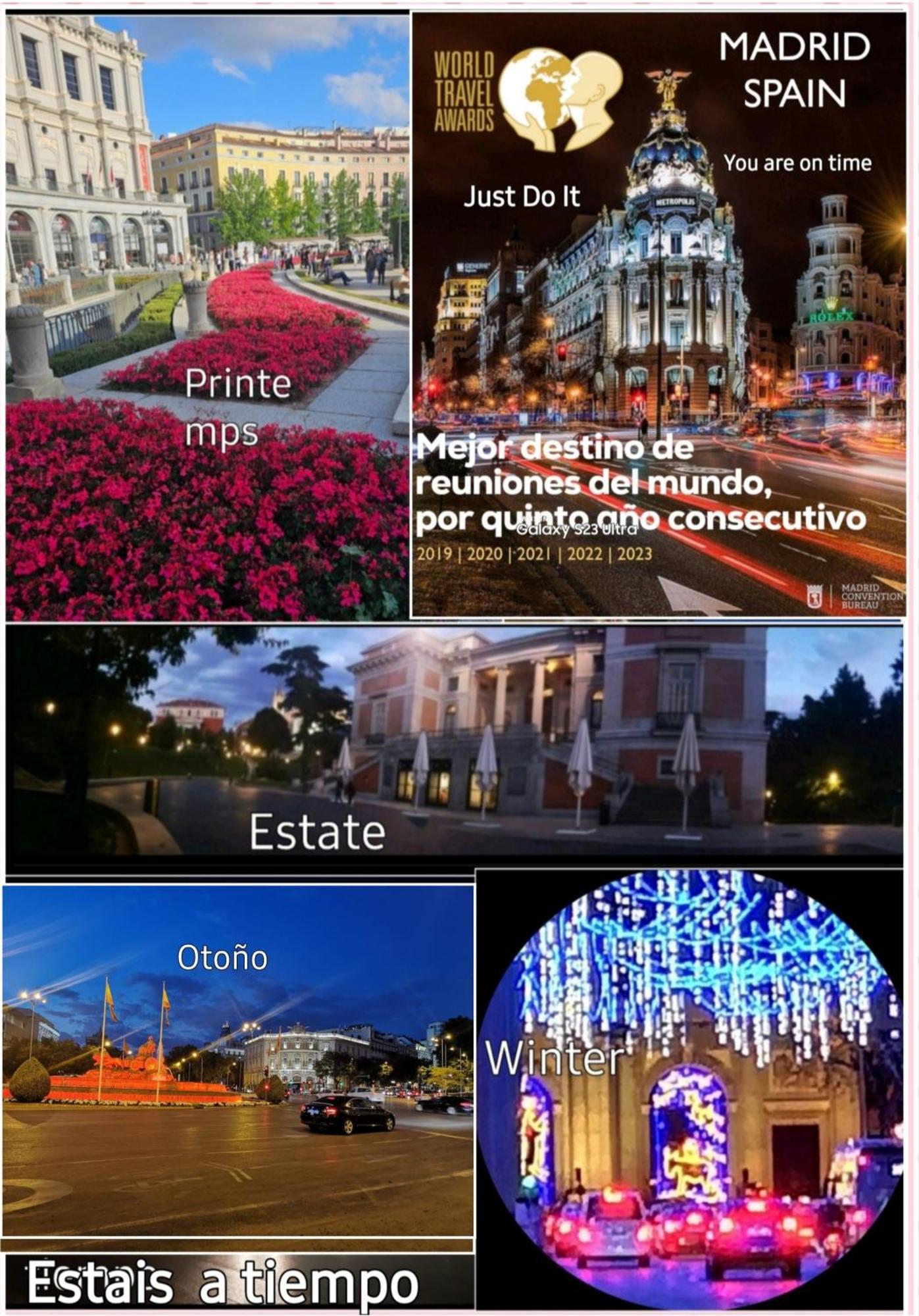 Centrica Habitacion Bed & Breakfast Madrid Eksteriør bilde